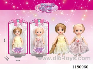 6 inch 17CM 12 joints doll