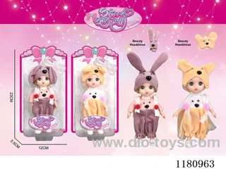 6 inch 17CM 12 joints doll