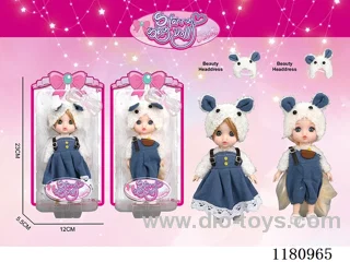 6 inch 17CM 12 joints doll