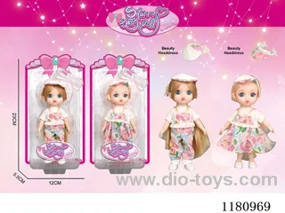 6 inch 17CM 12 joints doll