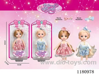 6 inch 17CM 12 joints doll