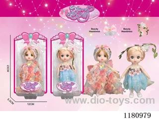 6 inch 17CM 12 joints doll