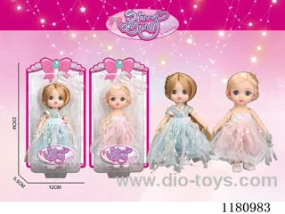 6 inch 17CM 12 joints doll