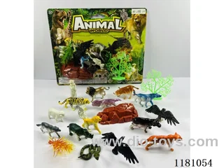 animal set 16PCS “4-8”CM
