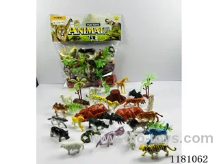 animal set 24PCS “4-8”CM