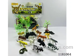 animal set 16PCS “4-8”CM
