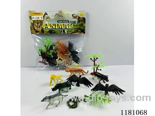 animal set 8PCS “4-8”CM