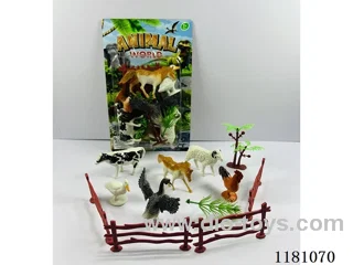 animal set 6PCS “5-8”CM