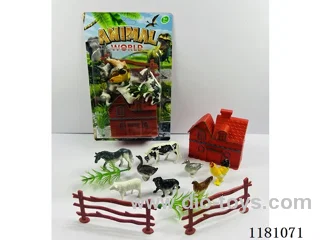 animal set 8PCS “3-6”CM