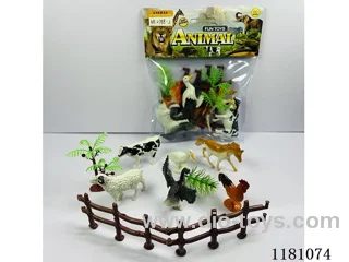 animal set 6PCS “5-8”CM