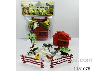 animal set 8PCS “3-6”CM