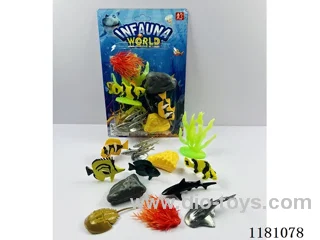 sea animals set 8PCS “5-7”CM