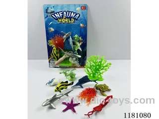 sea animals set 8PCS “4-8”CM