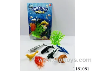 sea animals set 6PCS “6-10”CM