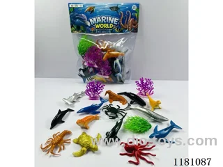 sea animals set 14PCS “5-10”CM