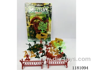 Military set 18PCS 4.5CM