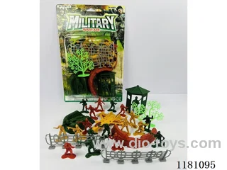 Military set 18PCS 4.5CM