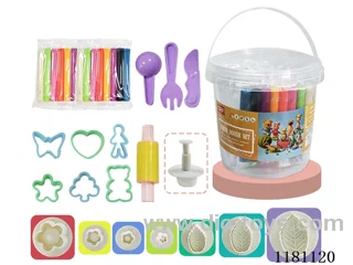 Colorful Clay Set/5Mixed/Bucket/Color Random