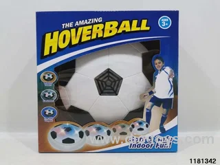 Electric levitating soccer ball with light