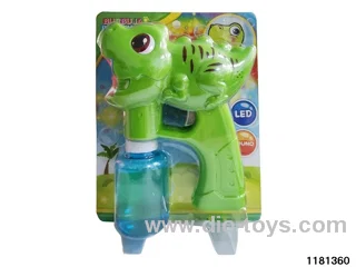 Dinosaur Bubble Gun with light
