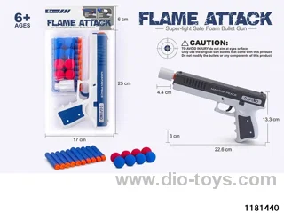 Manual pneumatic gun launcher