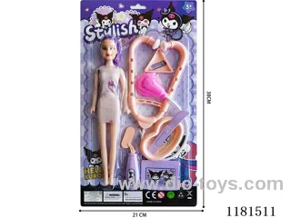 Kouromi Medical Kit + 11-inch Barbie