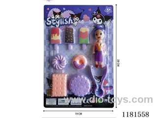 Kulomi Food set +3.5 "action figure