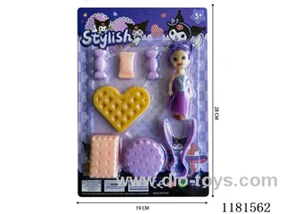 Kulomi Food set +3.5 "action figure