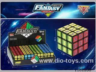 5.3CM Black Sticker Cube with Numbers 12PCS