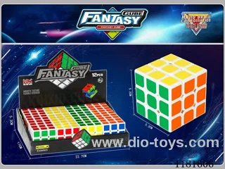 5.3CM White Heat Transfer Rubik's Cube 12PCS