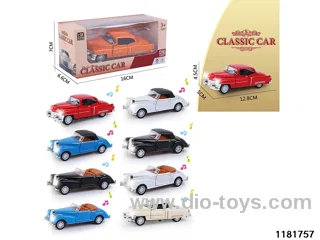 1:36 alloy pull back car W L/M