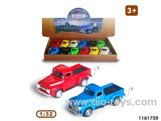 1:32 alloy pull back car W L/M