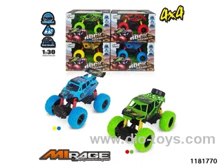 Alloy pull back car