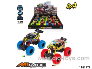 Alloy pull back car