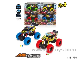 Alloy pull back car
