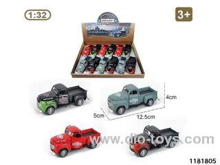 1:32 alloy pull back car W L/M