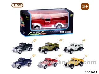 1:32 alloy pull back car W L/M