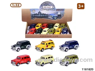 1:32 alloy pull back car