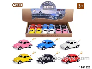 1:32 alloy pull back car W L/M