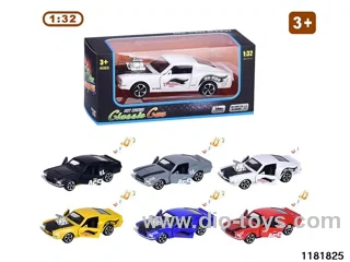 1:32 alloy pull back car W L/M