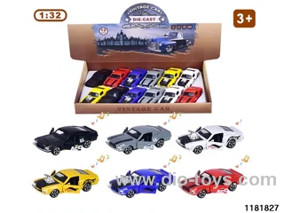 1:32 alloy pull back car W L/M