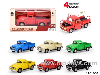 1:32 alloy pull back car W L/M