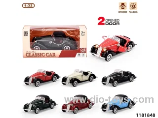 1:32 alloy pull back car