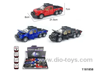 1:28 alloy pull back car with light and sound