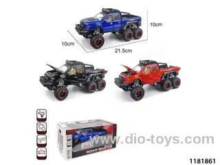 1:28 alloy pull back car with light and sound