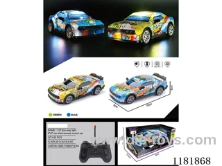 1：22 4ch rc car with light not included battery