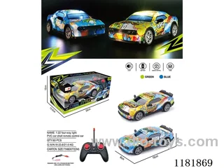 1：22 4ch rc car with light included battery