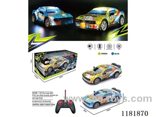 1：22 4ch rc car with light not included battery