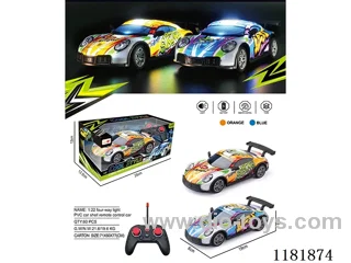 1：22 4ch rc car with light not included battery