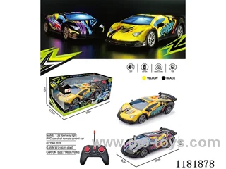 1：22 4ch rc car with light not included battery